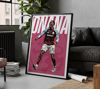Amadou Onana 25/26 4K (Home) Poster