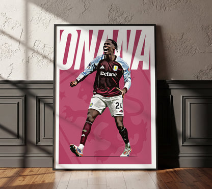 Amadou Onana 25/26 4K (Home) Poster