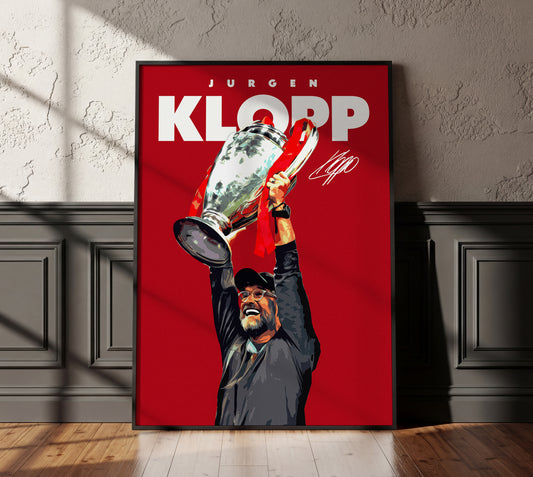 Jurgen Klopp 4K Poster