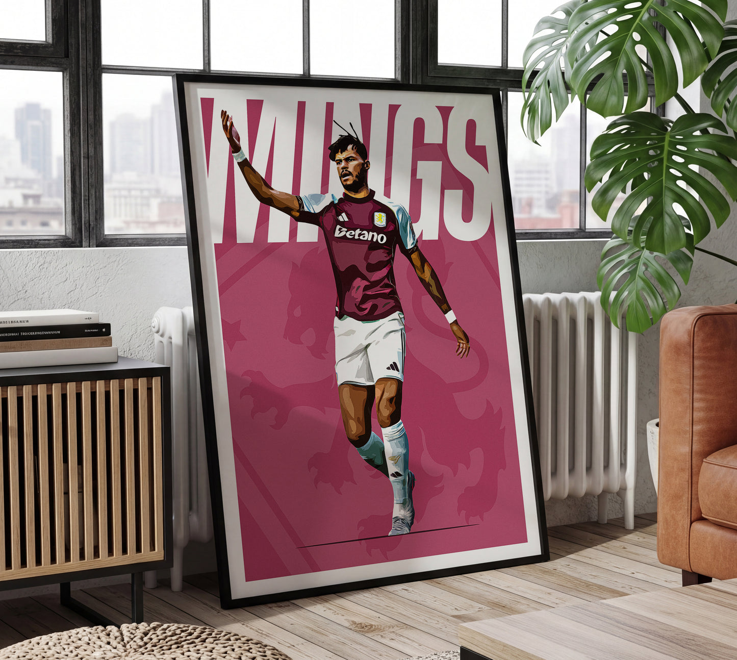 Tyrone Mings 25/26 4K (Home) Poster