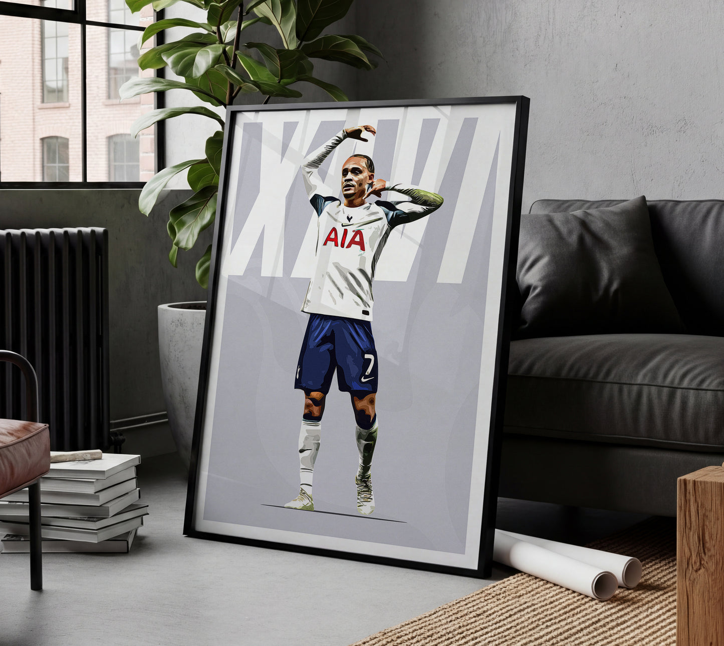 Xavi Simons 25/26 4K (Home) Poster