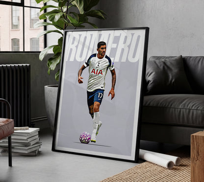 Cristian Romero 25/26 4K (Home) Poster