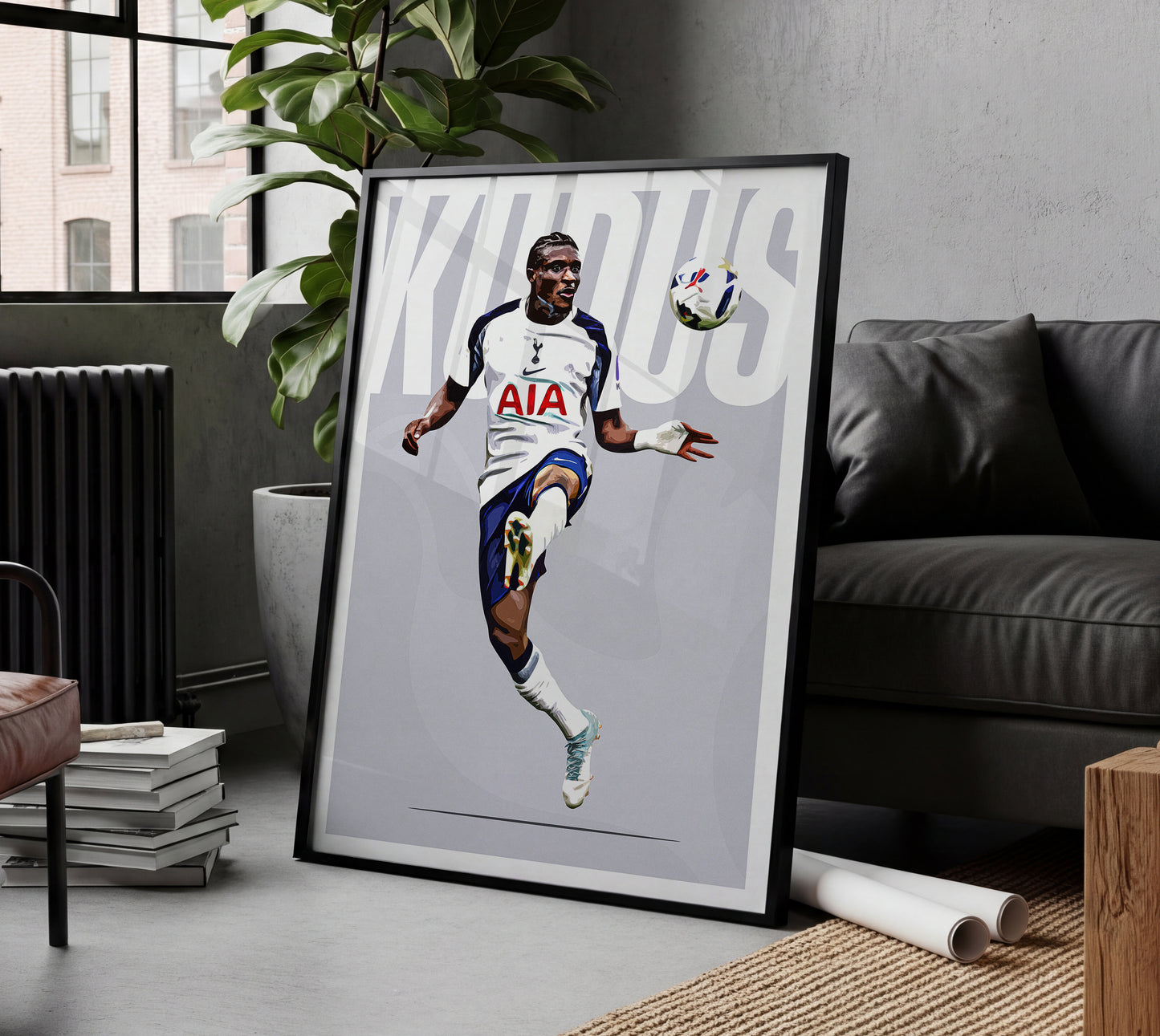 Mohammed Kudus 25/26 4K (Home) Poster