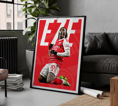 Eberechi Eze 25/26 4K (Home) Poster