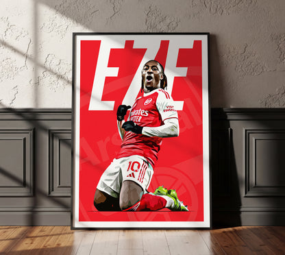 Eberechi Eze 25/26 4K (Home) Poster