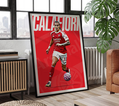 Riccardo Calafiori 25/26 4K (Home) Poster