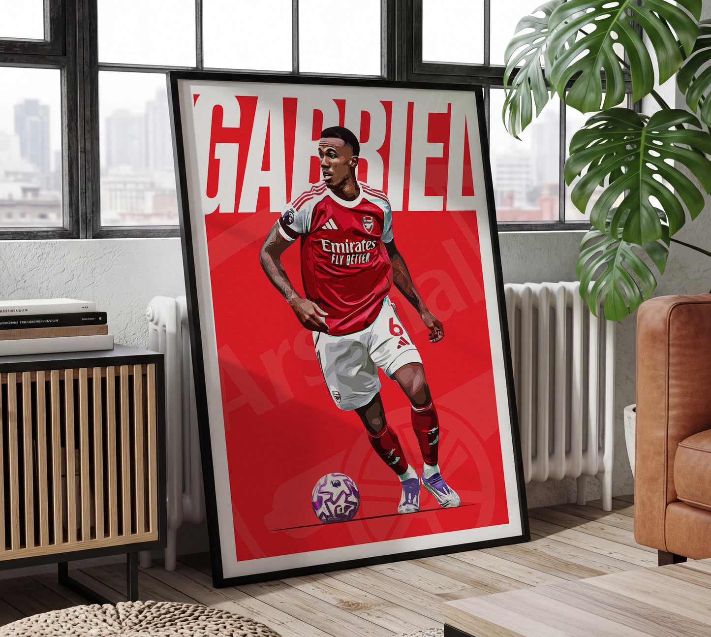 Gabriel Magalhaes 25/26 4K (Home) Poster