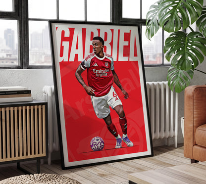 Gabriel Magalhaes 25/26 4K (Home) Poster