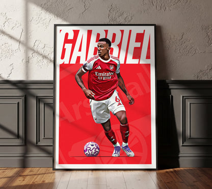 Gabriel Magalhaes 25/26 4K (Home) Poster