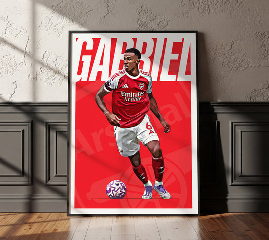 Gabriel Magalhaes 25/26 4K (Home) Poster