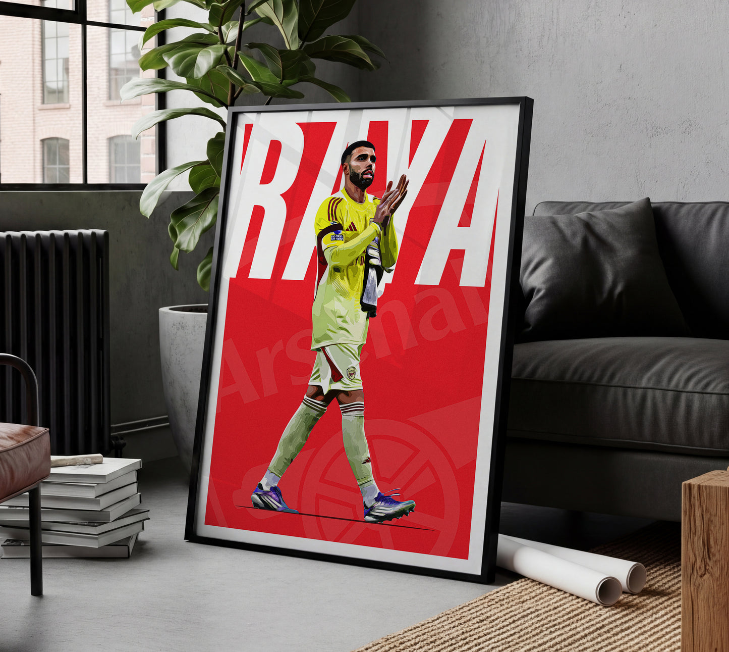 David Raya 25/26 4K (Home) Poster
