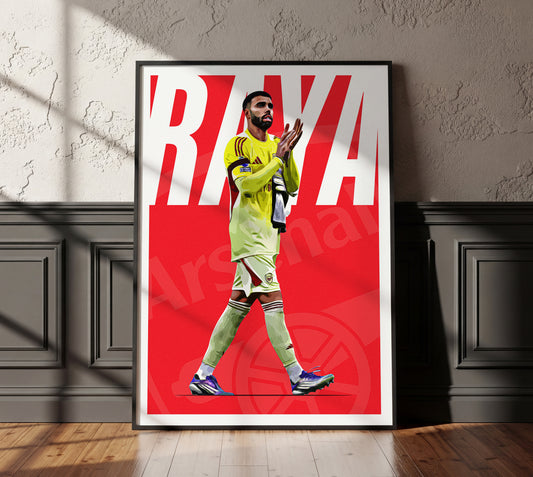 David Raya 25/26 4K (Home) Poster