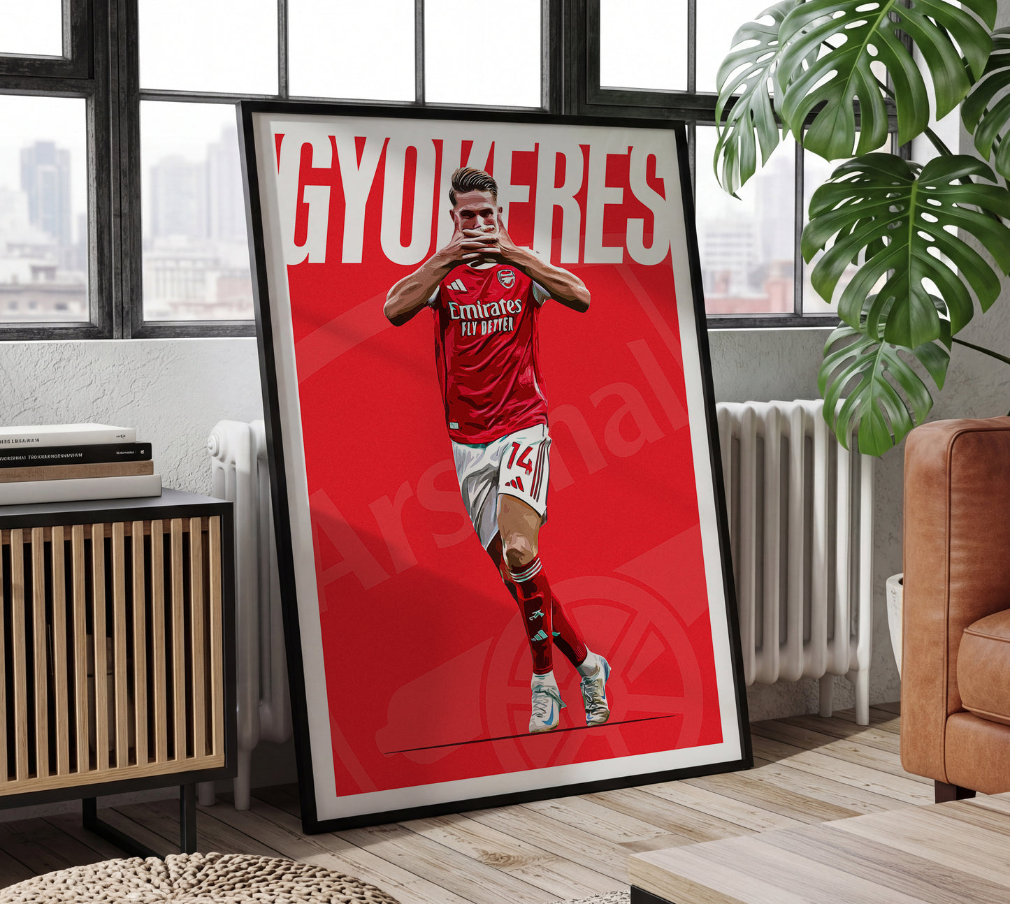 Viktor Gyokeres 25/26 4K (Home) Poster