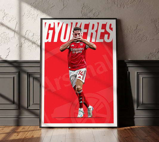 Viktor Gyokeres 25/26 4K (Home) Poster