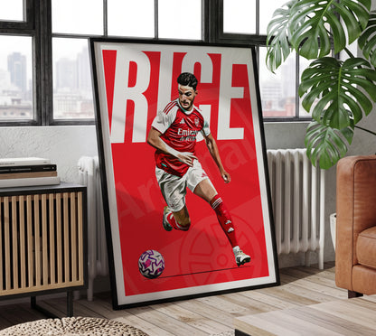 Declan Rice 25/26 4K (Home) Poster