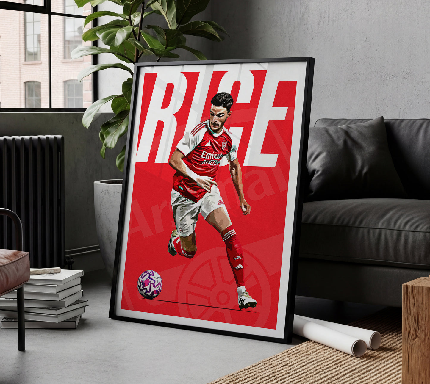 Declan Rice 25/26 4K (Home) Poster