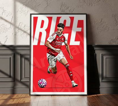 Declan Rice 25/26 4K (Home) Poster