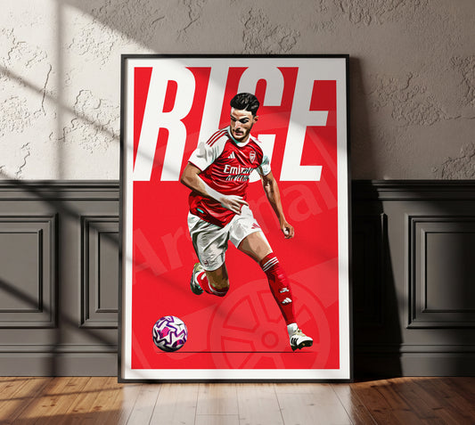 Declan Rice 25/26 4K (Home) Poster
