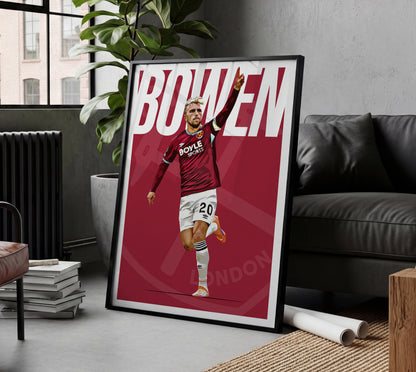 Jarrod Bowen 25/26 4K (Home) Poster