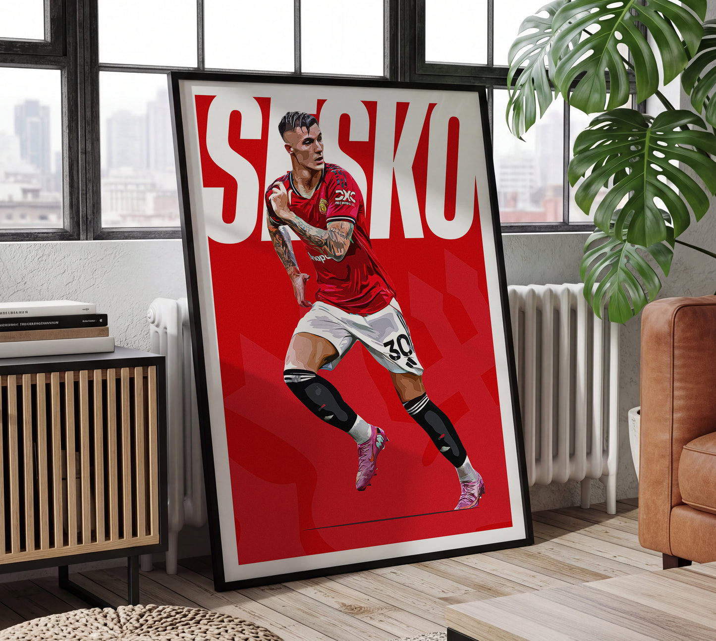 Benjamin Sesko 25/26 4K (Home) Poster