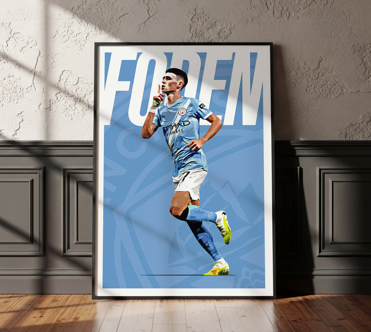 Phil Foden 25/26 4K (Home) Poster