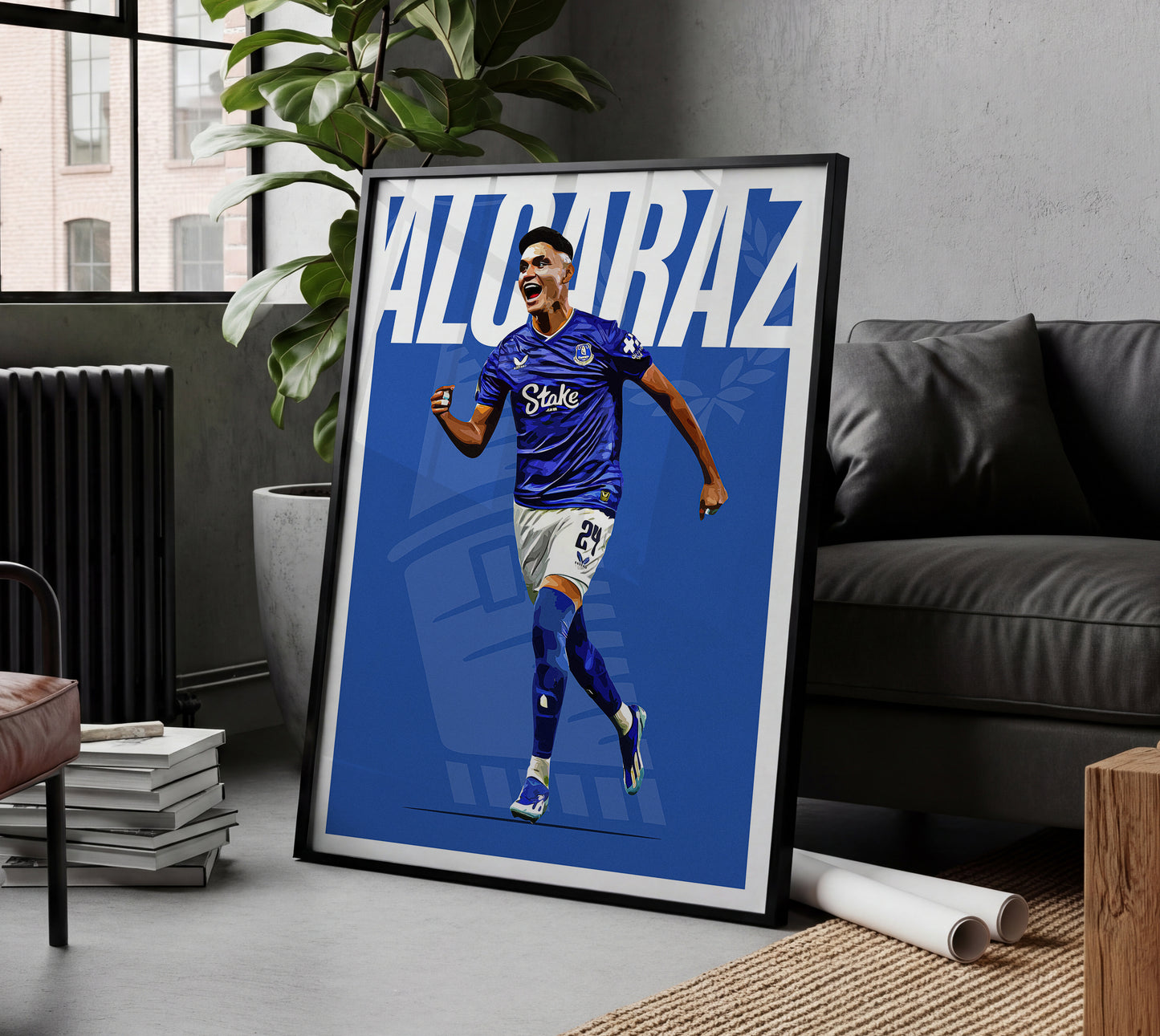 Carlos Alcaraz 25/26 4K (Home) Poster