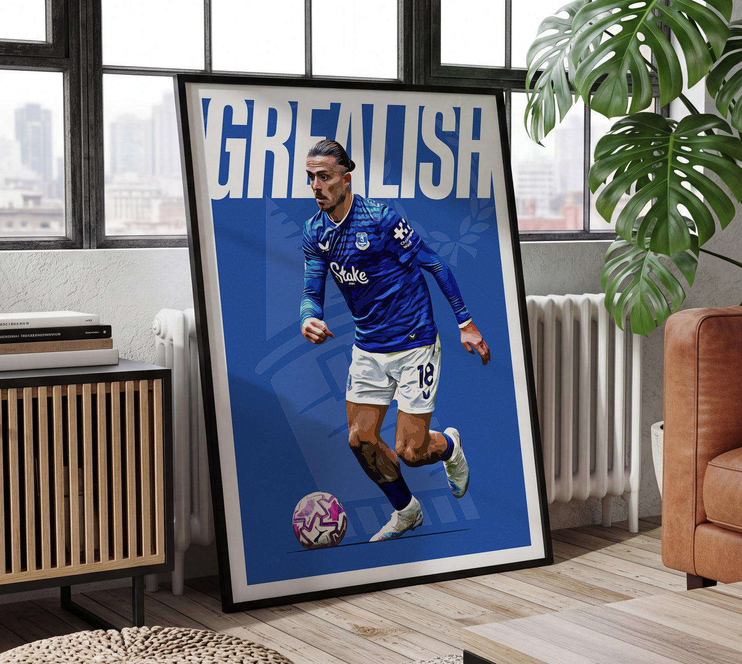 Jack Grealish 25/26 4K (Home) Poster