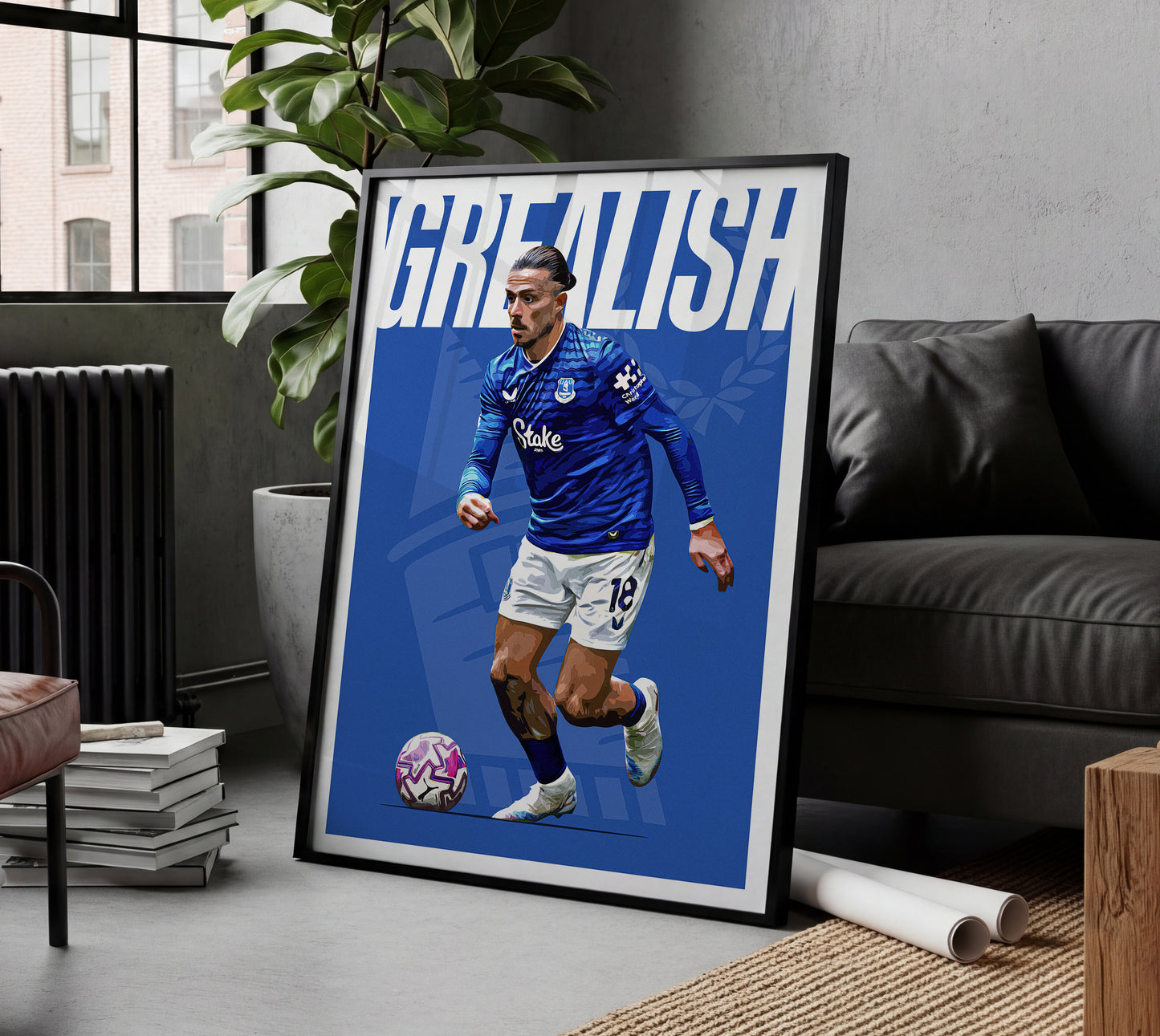 Jack Grealish 25/26 4K (Home) Poster