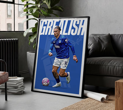 Jack Grealish 25/26 4K (Home) Poster