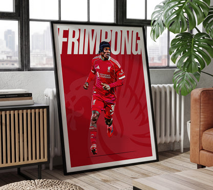 Jeremie Frimpong 25/26 4K (Home) Poster