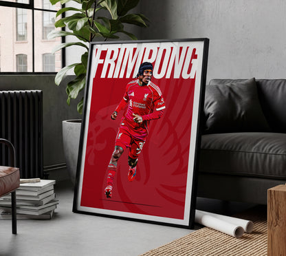 Jeremie Frimpong 25/26 4K (Home) Poster