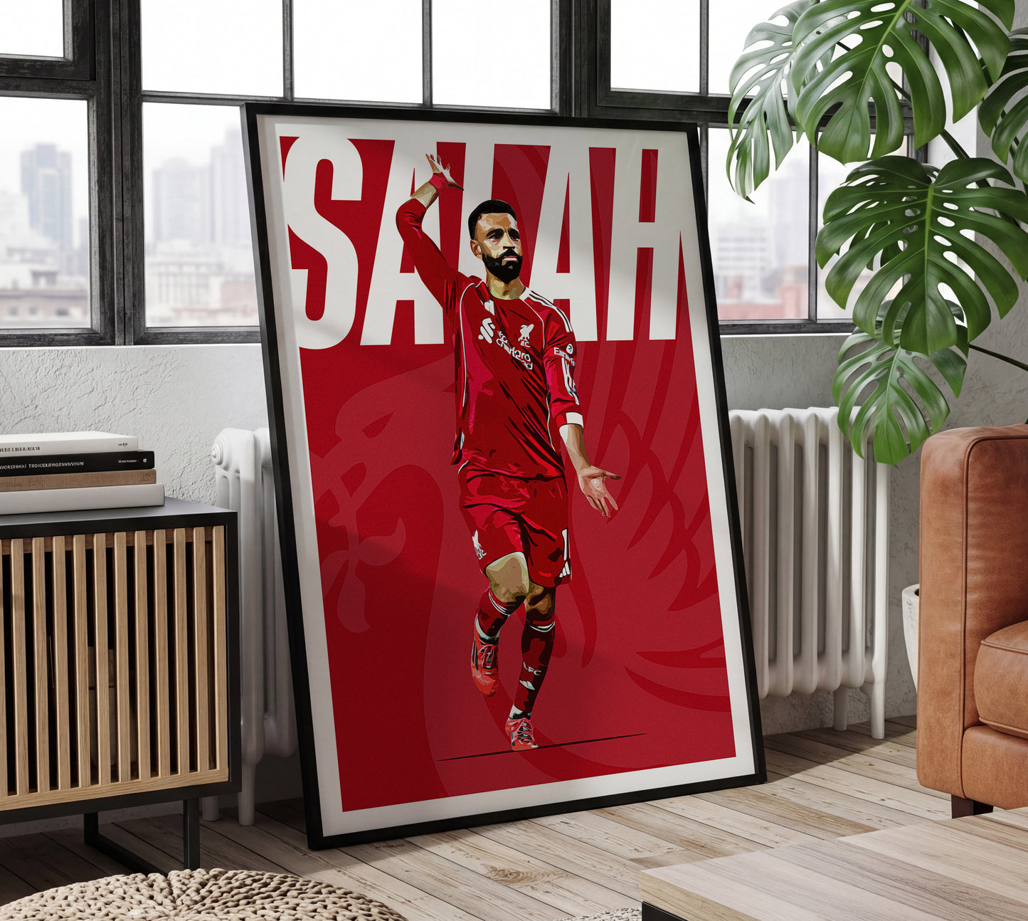 Mo Salah 25/26 4K (Home) Poster
