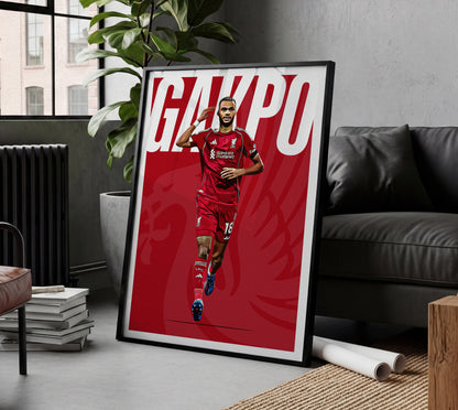 Cody Gakpo 25/26 4K (Home) Poster