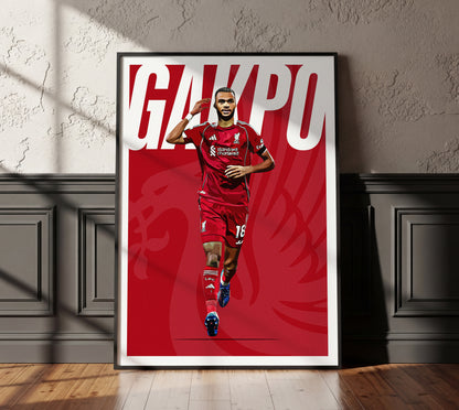 Cody Gakpo 25/26 4K (Home) Poster