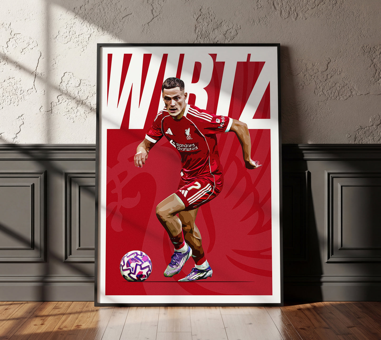 Florian Wirtz 25/26 4K (Home) Poster