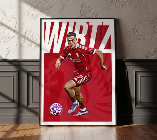 Florian Wirtz 25/26 4K (Home) Poster
