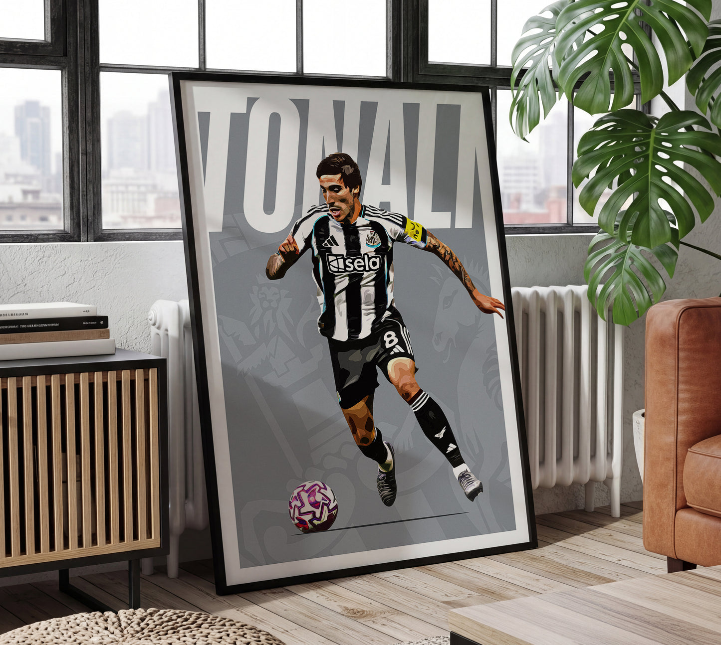 Sandro Tonali 25/26 4K (Home) Poster