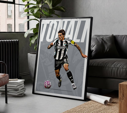 Sandro Tonali 25/26 4K (Home) Poster