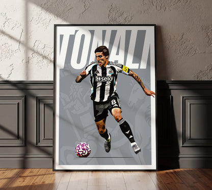 Sandro Tonali 25/26 4K (Home) Poster