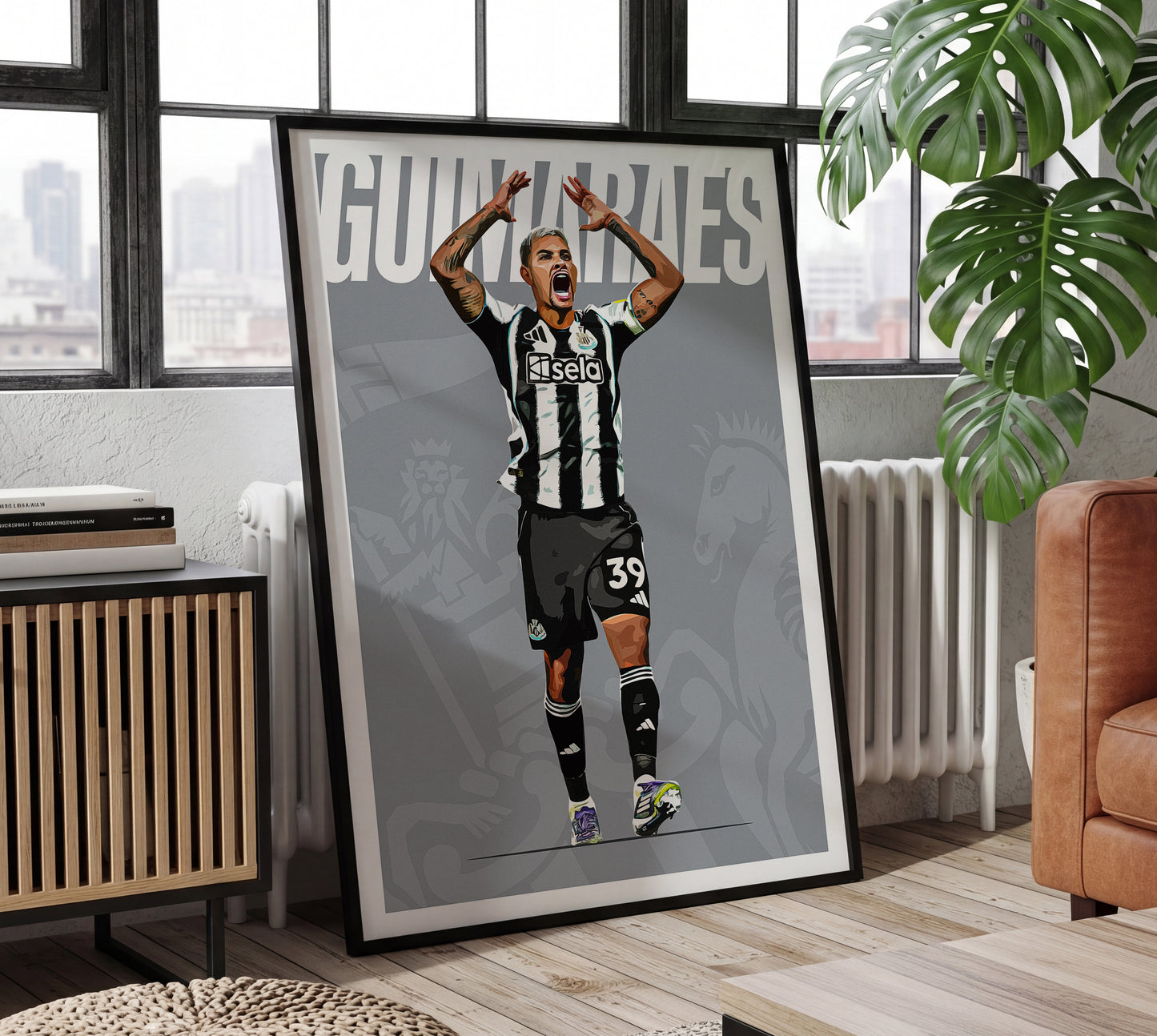 Bruno Guimaraes 25/26 4K (Home) Poster