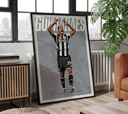 Bruno Guimaraes 25/26 4K (Home) Poster