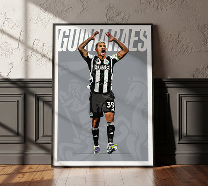Bruno Guimaraes 25/26 4K (Home) Poster
