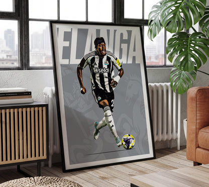 Anthony Elanga 25/26 4K (Home) Poster