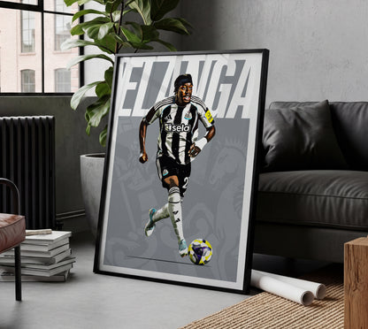 Anthony Elanga 25/26 4K (Home) Poster