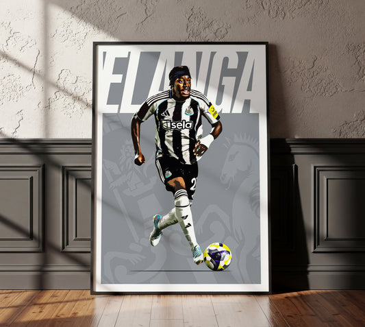 Anthony Elanga 25/26 4K (Home) Poster