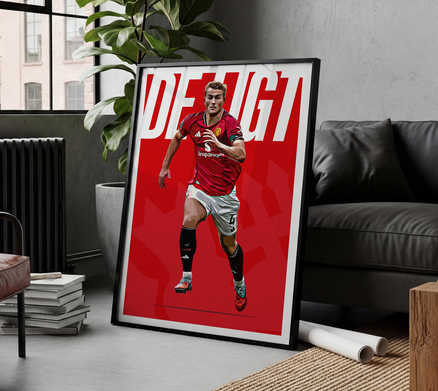 Matthijs de Ligt 25/26 4K (Home) Poster