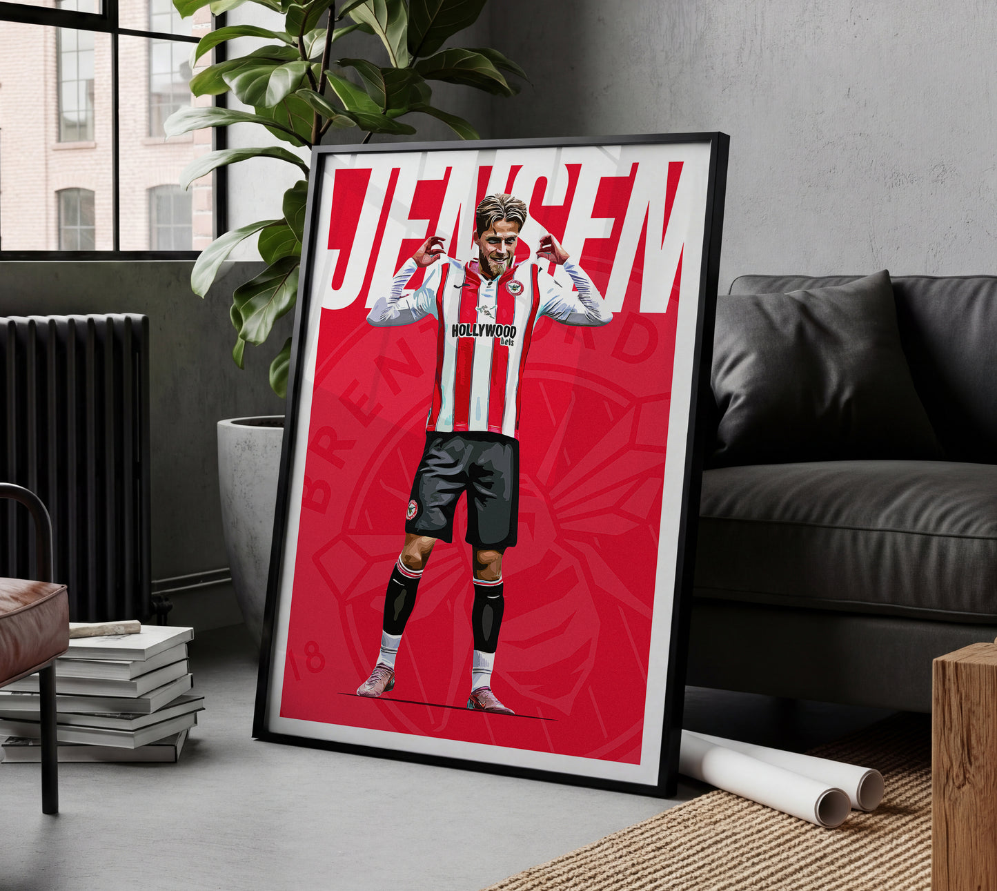Mathias Jensen 25/26 4K (Home) Poster