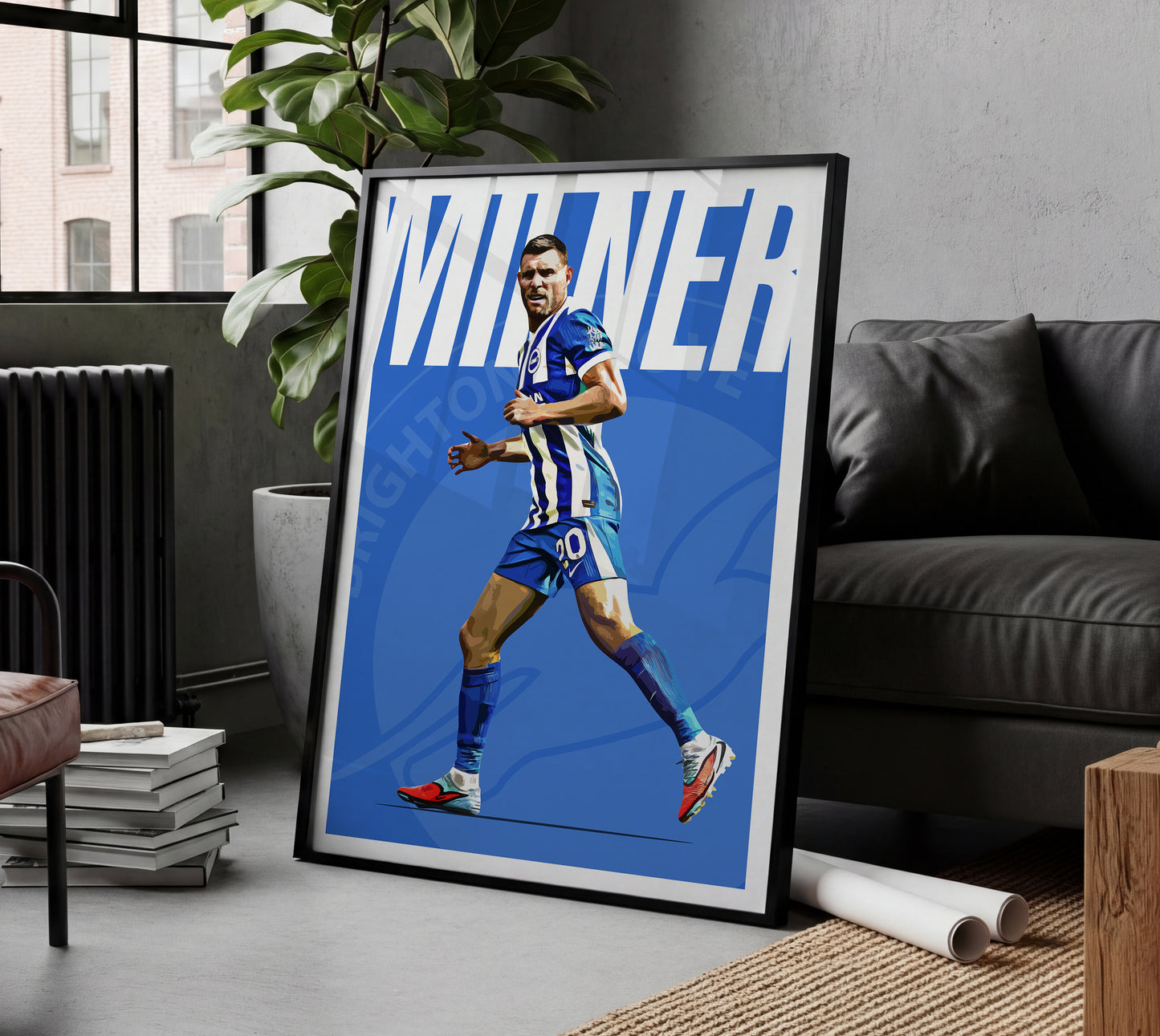 James Milner 25/26 4K (Home) Poster
