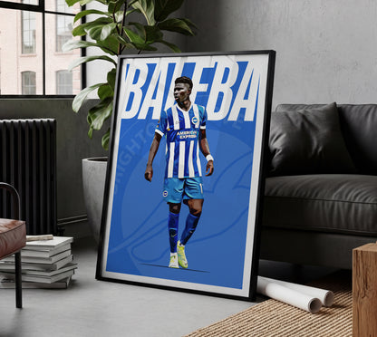 Carlos Baleba 25/26 4K (Home) Poster