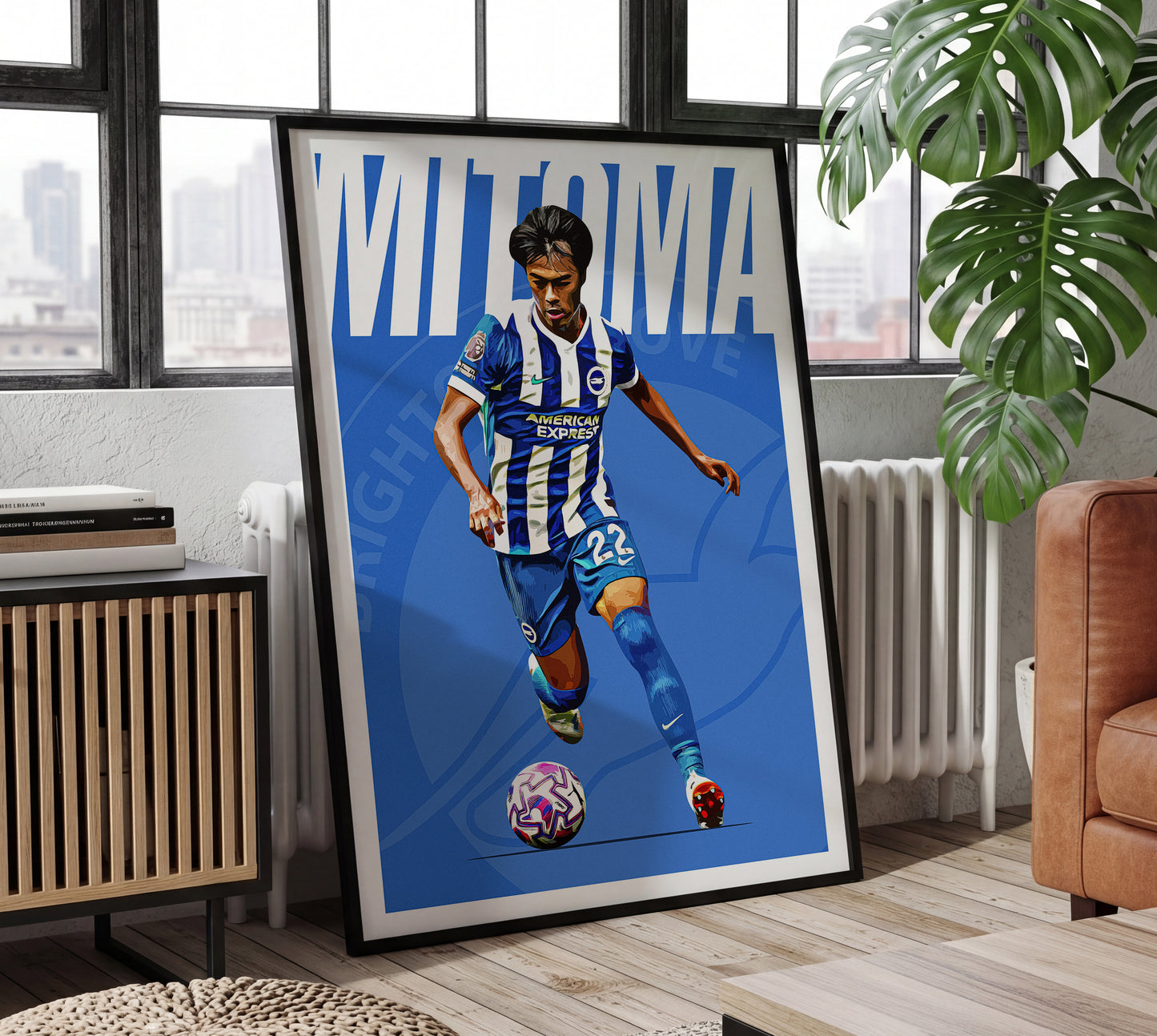 Kaoru Mitoma 25/26 4K (Home) Poster